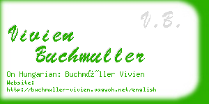 vivien buchmuller business card